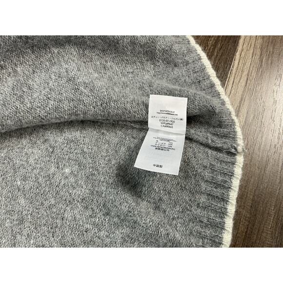 Eddie Bauer VTG 90’s Women’s Sweater Fair Isle Lambswool Angora LT Cottagecore - Picture 8 of 12